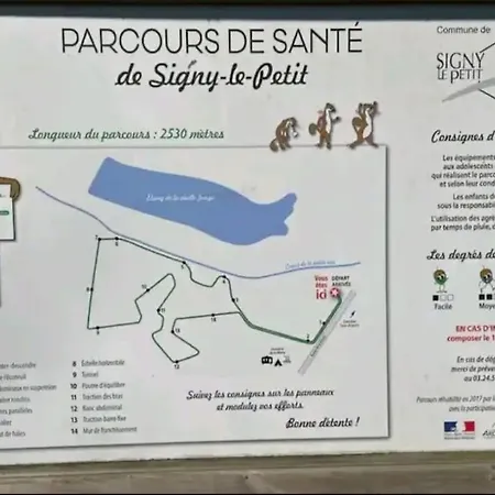 Gite Nº11 En Pleine Nature Nyaraló Signy-le-Petit